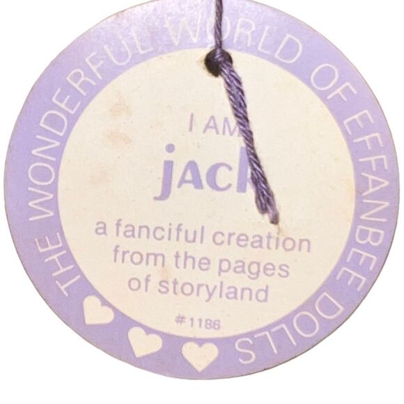 Effanbee Jack 11" Doll #1186 Storybook Collection Original Box Vintage 1970s - Picture 6 of 9